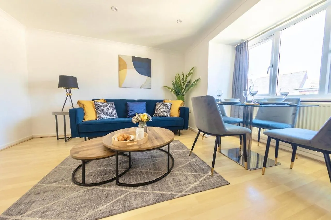 Modern 4-Level Townhouse For 8 Free Parking Bournemouth Villa Verenigd Koninkrijk